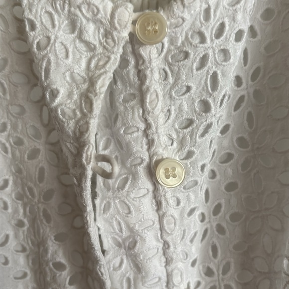 J Crew Tall Eyelet summer sundress - Picture 3 of 5